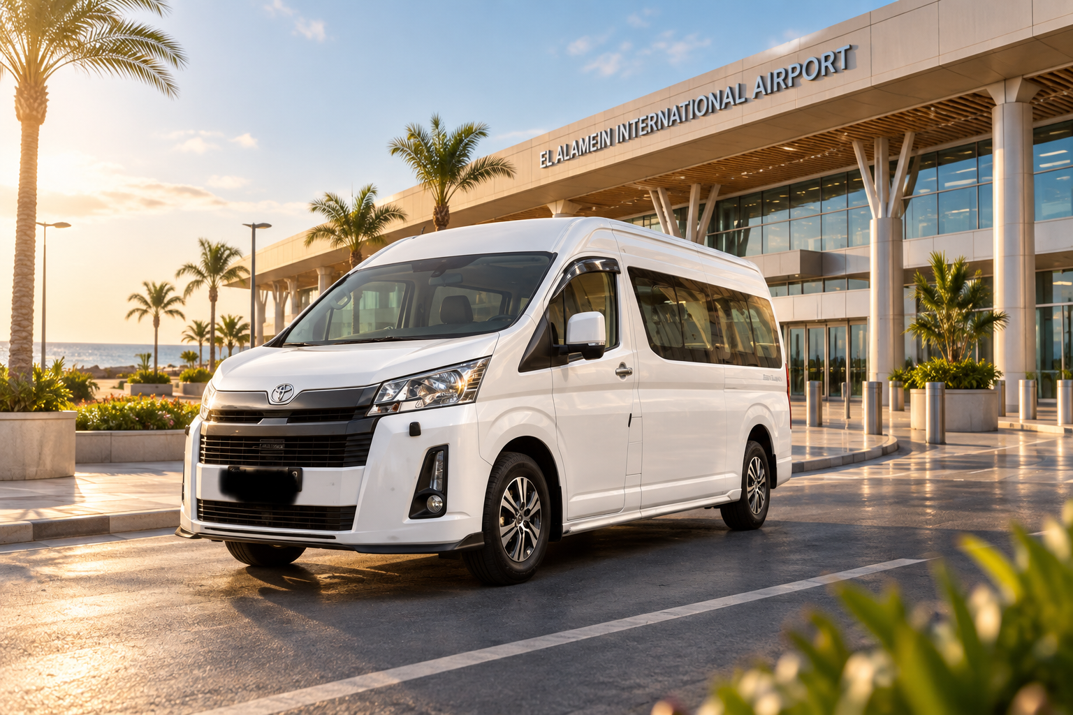 ليموزين مطار العلمين الدولي من شركة Airport Limo Eg