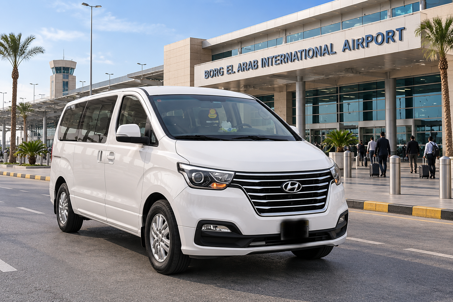 ليموزين مطار برج العرب الدولي من شركة Airport Limo Eg